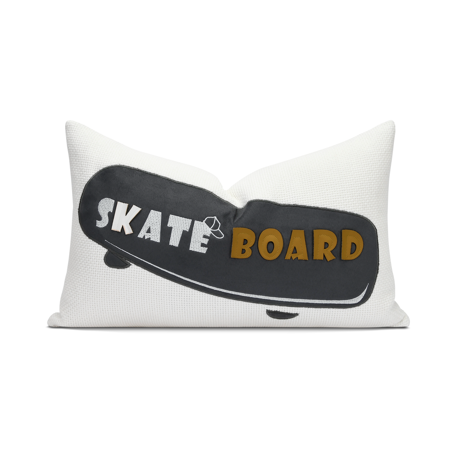 12x20in Skateboard Decorative Pillow
