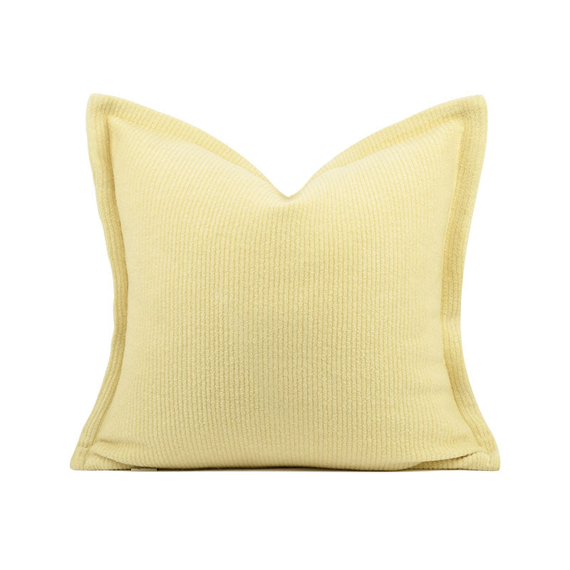 18x18in Yellow Irregular Geometry Pillow