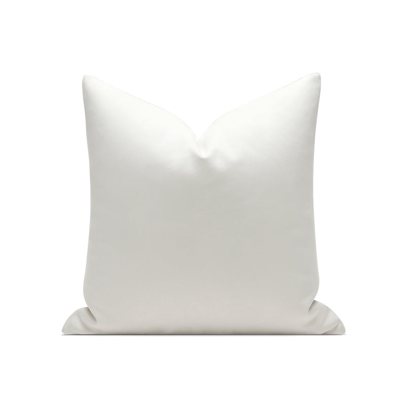 18x18in Beige Embroidery Pillow