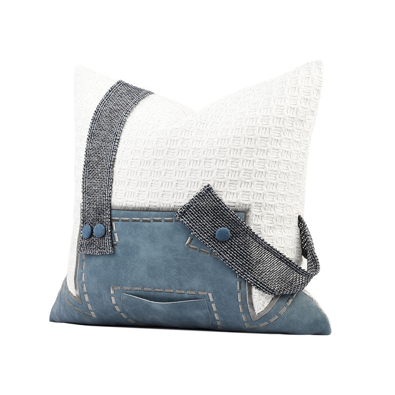 18x18in Embroidery Strap Design Pillow
