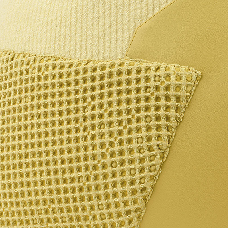 18x18in Yellow Irregular Geometry Pillow