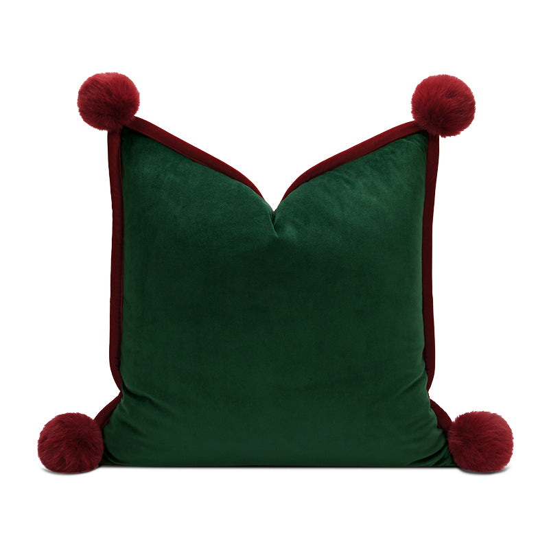 18x18in Candy Cane Decorative Pillow