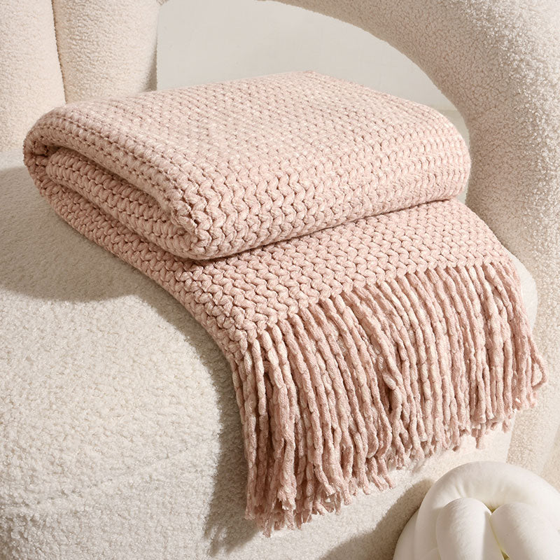 Pink Decorative Throw