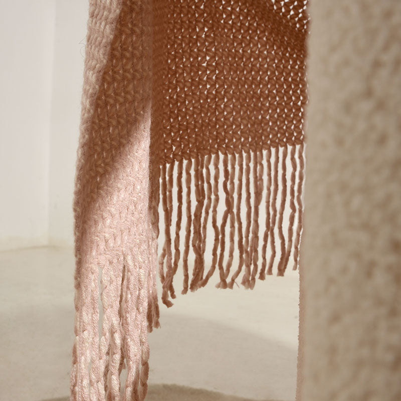 Pink Decorative Throw