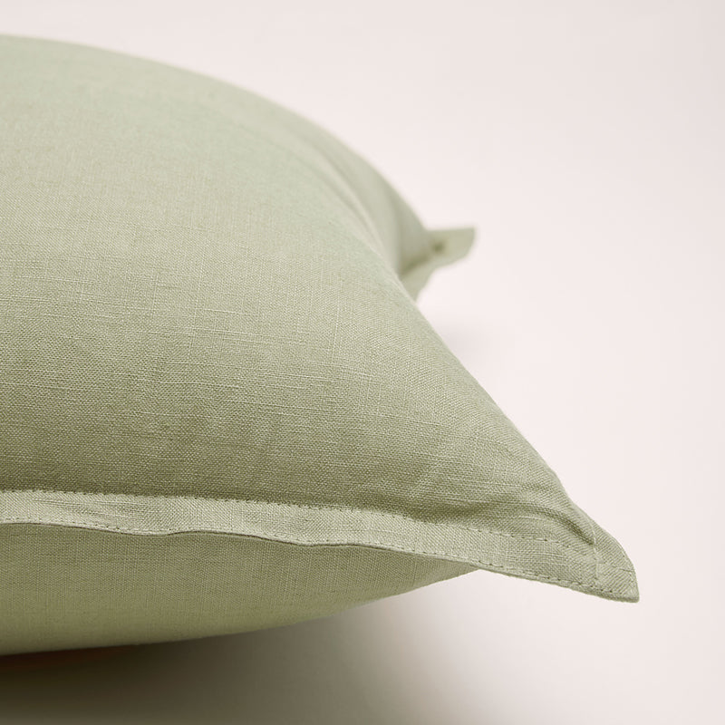 18x18in Olive Green Decorative Pillow